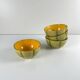 Melon service in earthenware for 4 people, 20th century