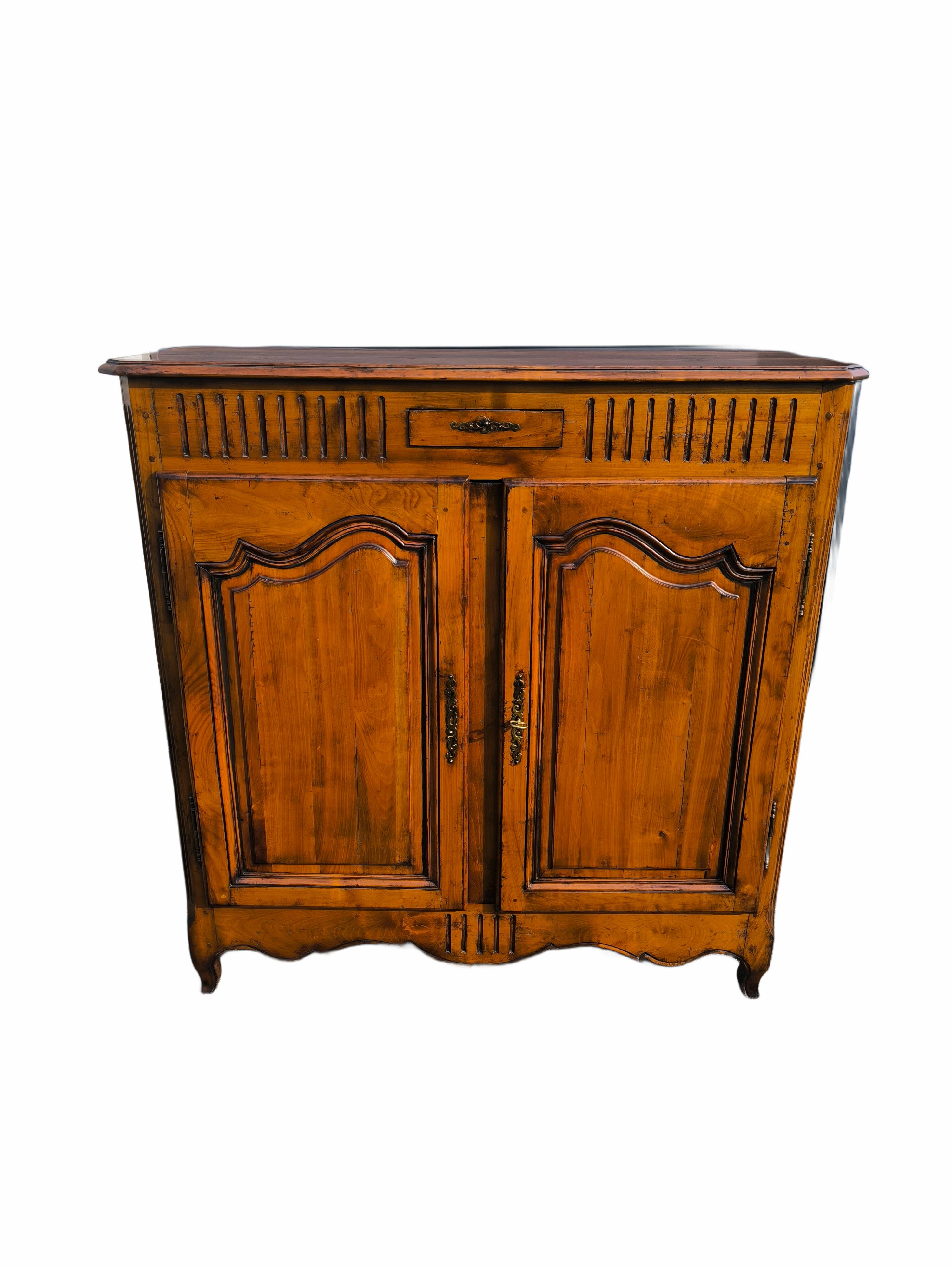 Louis XV style tall buffet