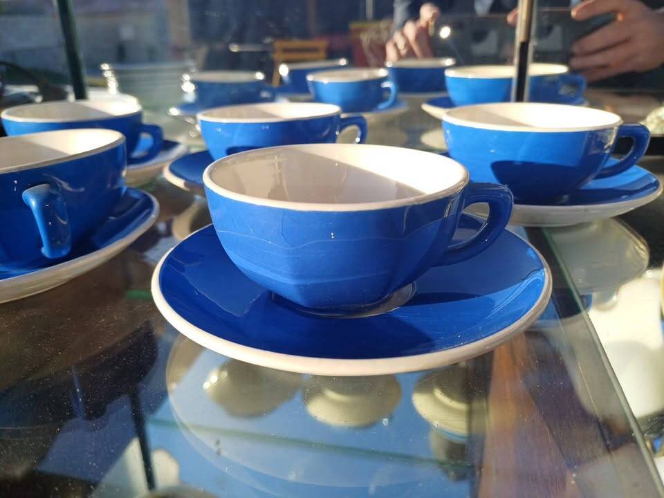 Villeroy & Boch cups and saucers