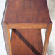 Art deco pedestal table, art deco service, art deco wood furniture, sofa end, interior decoration