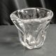 Vintage, small Val Saint Lambert crystal vase, 20th century