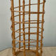 Vintage rattan umbrella stand 70s