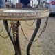 Louis XV style porcelain pedestal table