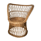 Rattan armchair