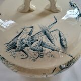 Old earthenware soup tureen