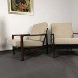 Vintage Armchair by Zenon Bączyk 1960.  Set of 2