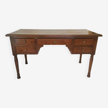 Bureau en merisier style Louis Philippe, 1970