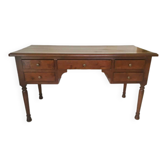 Bureau en merisier style Louis Philippe, 1970