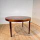 Round dining table Randers Møbelfabrik in rosewood, 1960s