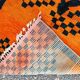 Traditional handmade carpet 250cm x 150cm Moroccan