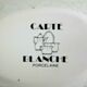 Set of 6 French Vintage Decorated Avocado Serving Dishes By Carte Blanche