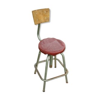 Vintage high stool