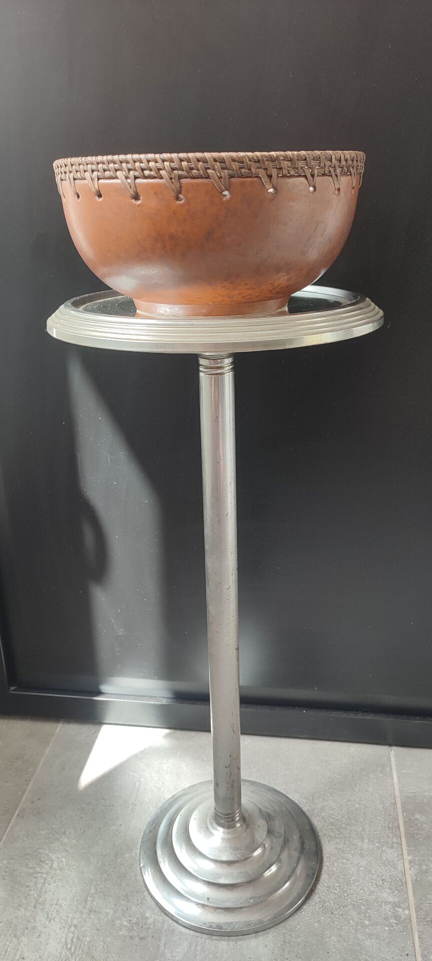 Rinjani pottery coupe Lombok Indonesia Clay and rattan