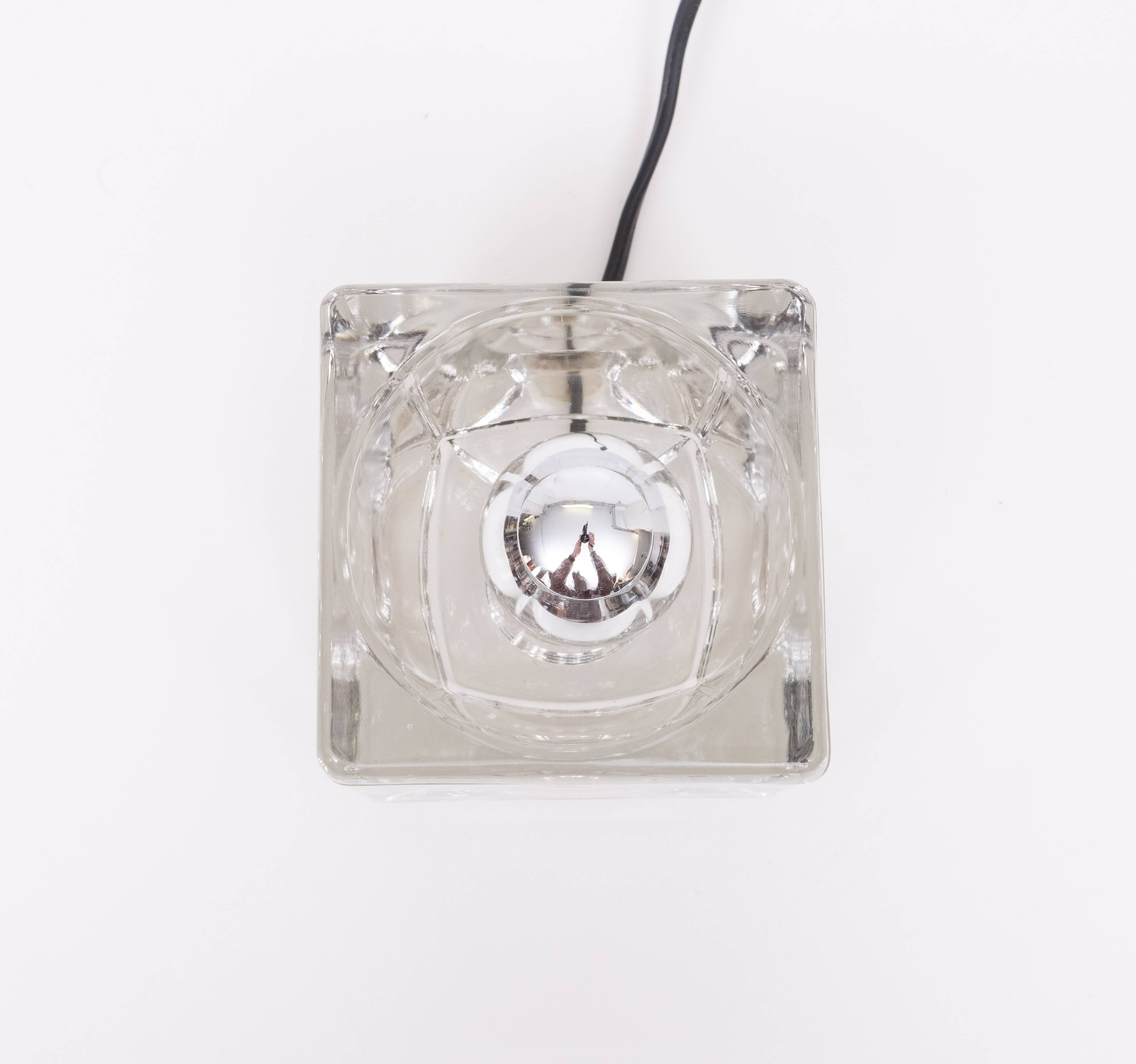 Peill & Putzler Cube Tube lamp Germany 1970s