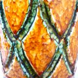 Roller vase, glazed ceramic, Italy, design from the 60s/70s