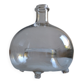 Glass trap blown 18th or 19th century