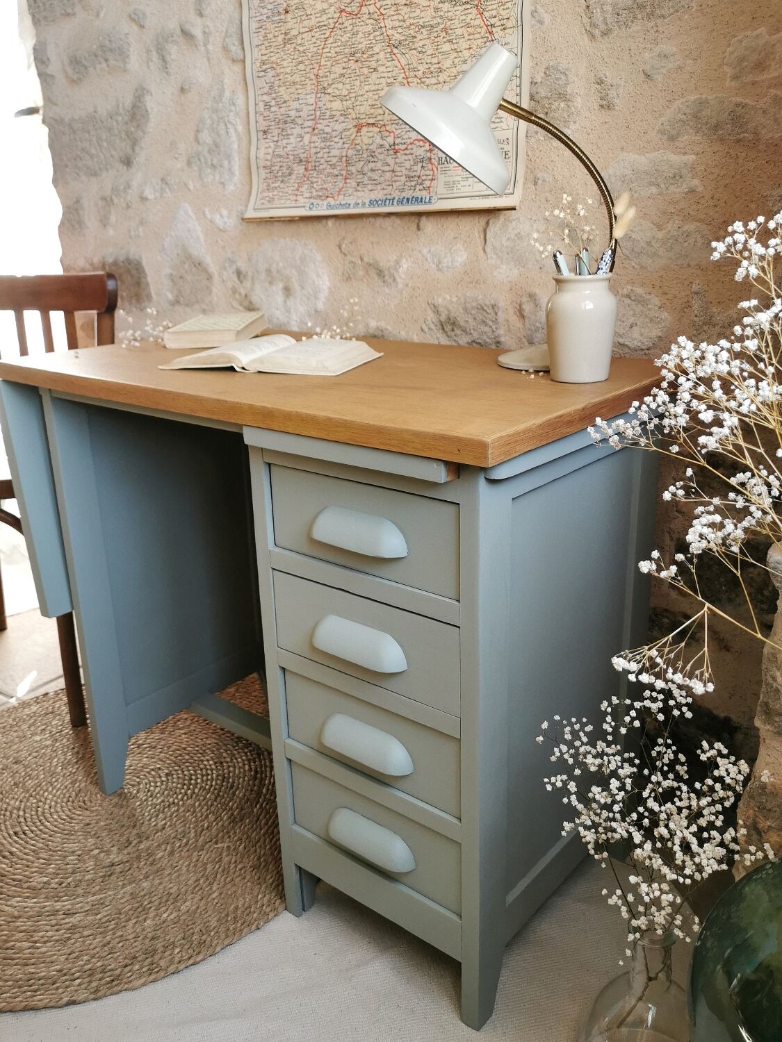 Vintage Accountant Office