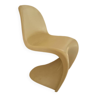 Panton style plastic designer chair