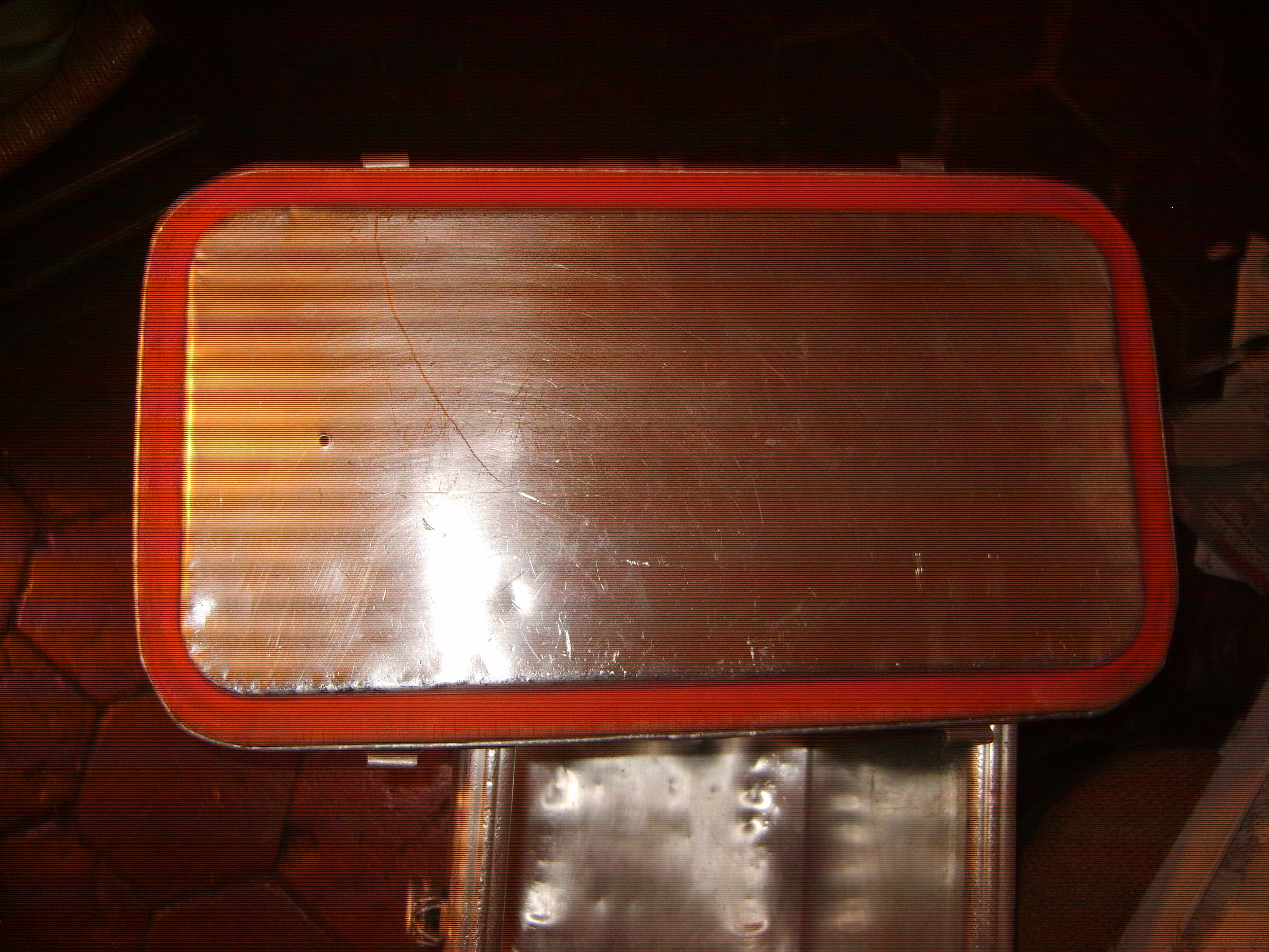 Old stainless steel tournus box