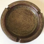 Ashtray in vintage stoneware 60s