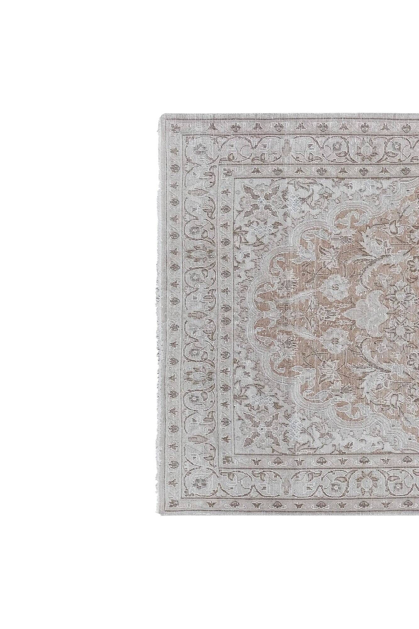Vintage Turkish Oushak rug 115x203 cm