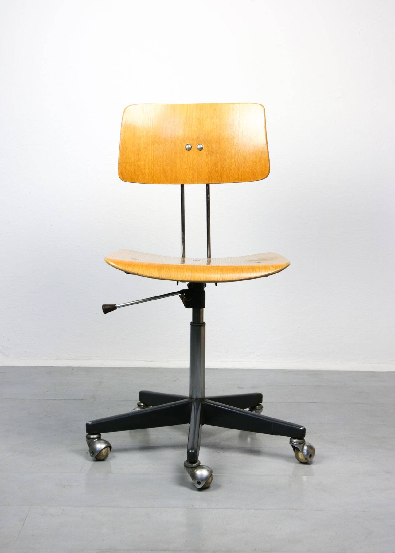 Vintage Adjustable Swivel Office Chair