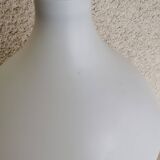 Vintage White Glass Pendant Lamp Ceiling Light Meblo Style Yugoslavia made