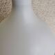 Vintage White Glass Pendant Lamp Ceiling Light Meblo Style Yugoslavia made