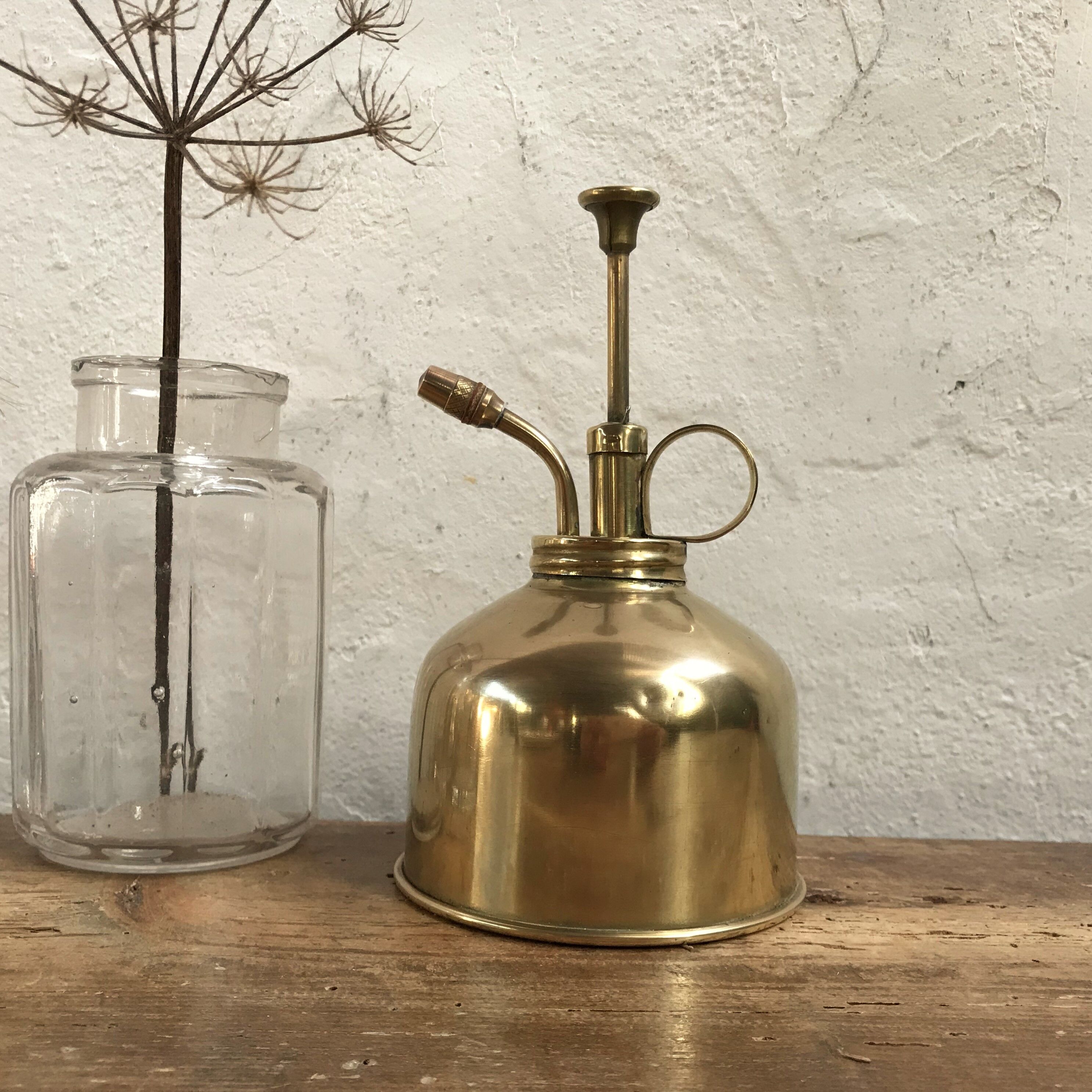 Brass plant spray
