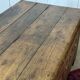 18th-century Breton chestnut bank bench