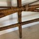 Vintage peacock rattan headboard 180 cm