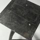 Sculpture stand antique black