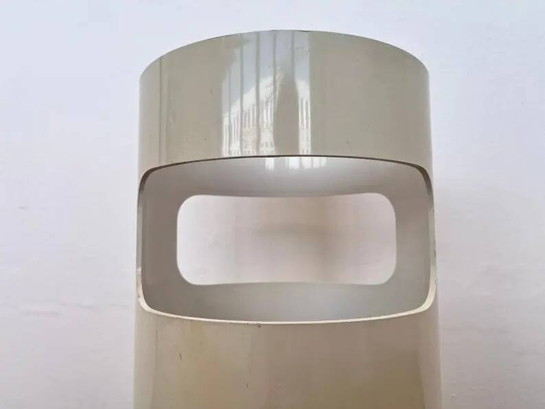 Gino Colombini Midcentury Large Umbrella Stand for Kartell, Italy, 1970s