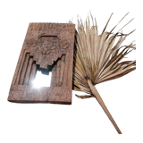 Temple mirror in recycled wood