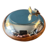 Brass pocket ashtray