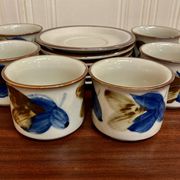 Set of 12 pieces of Scandinavian design from the 1960s.