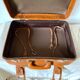 Vintage imitation leather suitcase