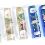 Set de 12 porte couteaux en résines, années 60