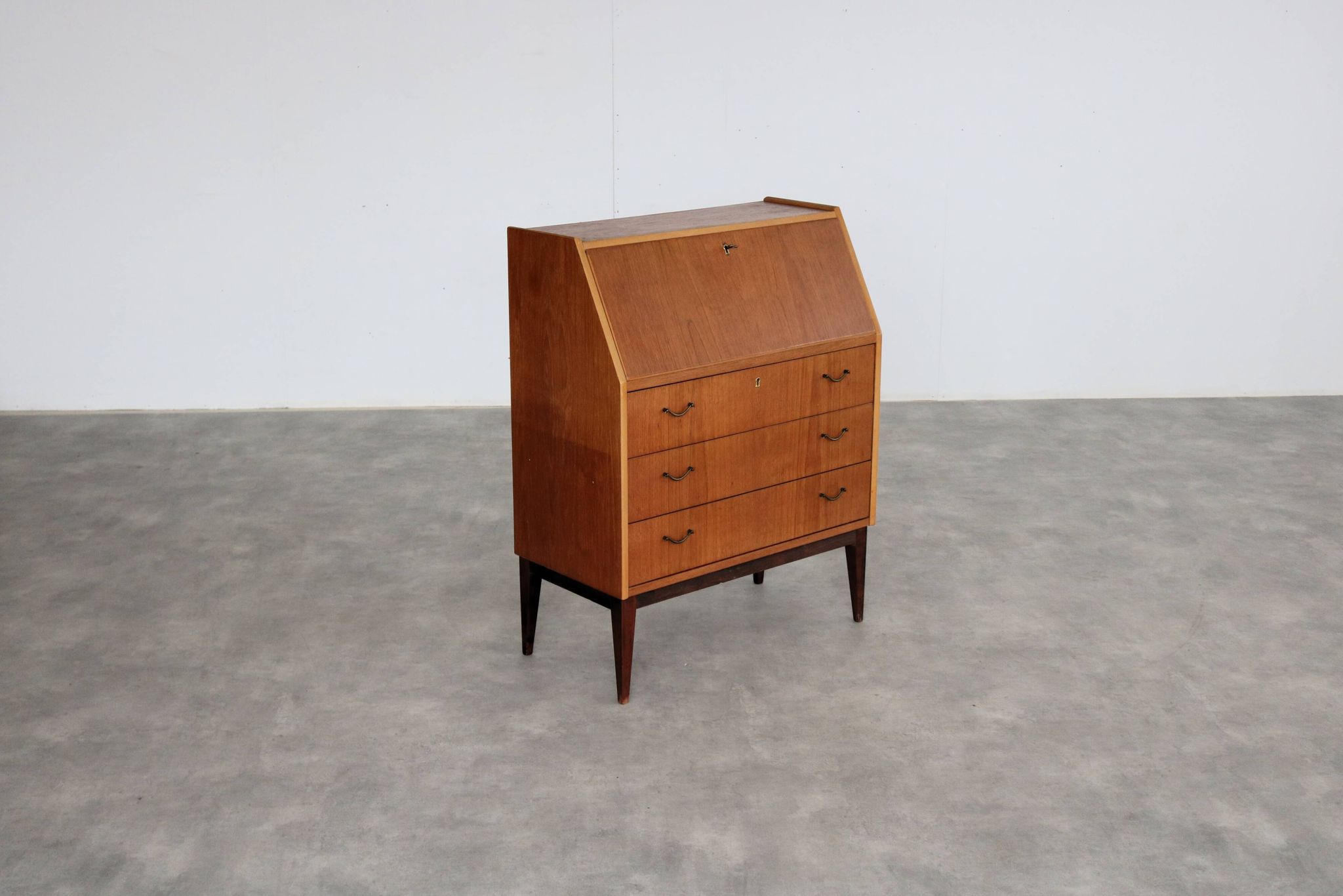 Secrétaire, commode, Suède années 1960