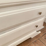 Vintage commode with moustache legs