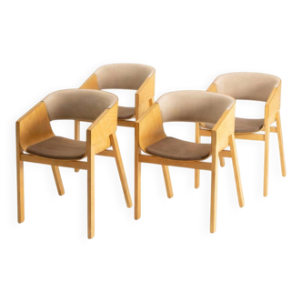 Set of 4 Merano armchairs, Alex Gufler, 2010s, Czech Republic