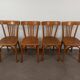 Chaises bistrot Luterma, set de 4