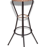 Suite of three bar stools