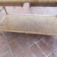Bamboo and cane coffee table