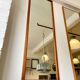 Vintage wall mirror 135x46cm