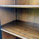 Open bookcase black 20th century