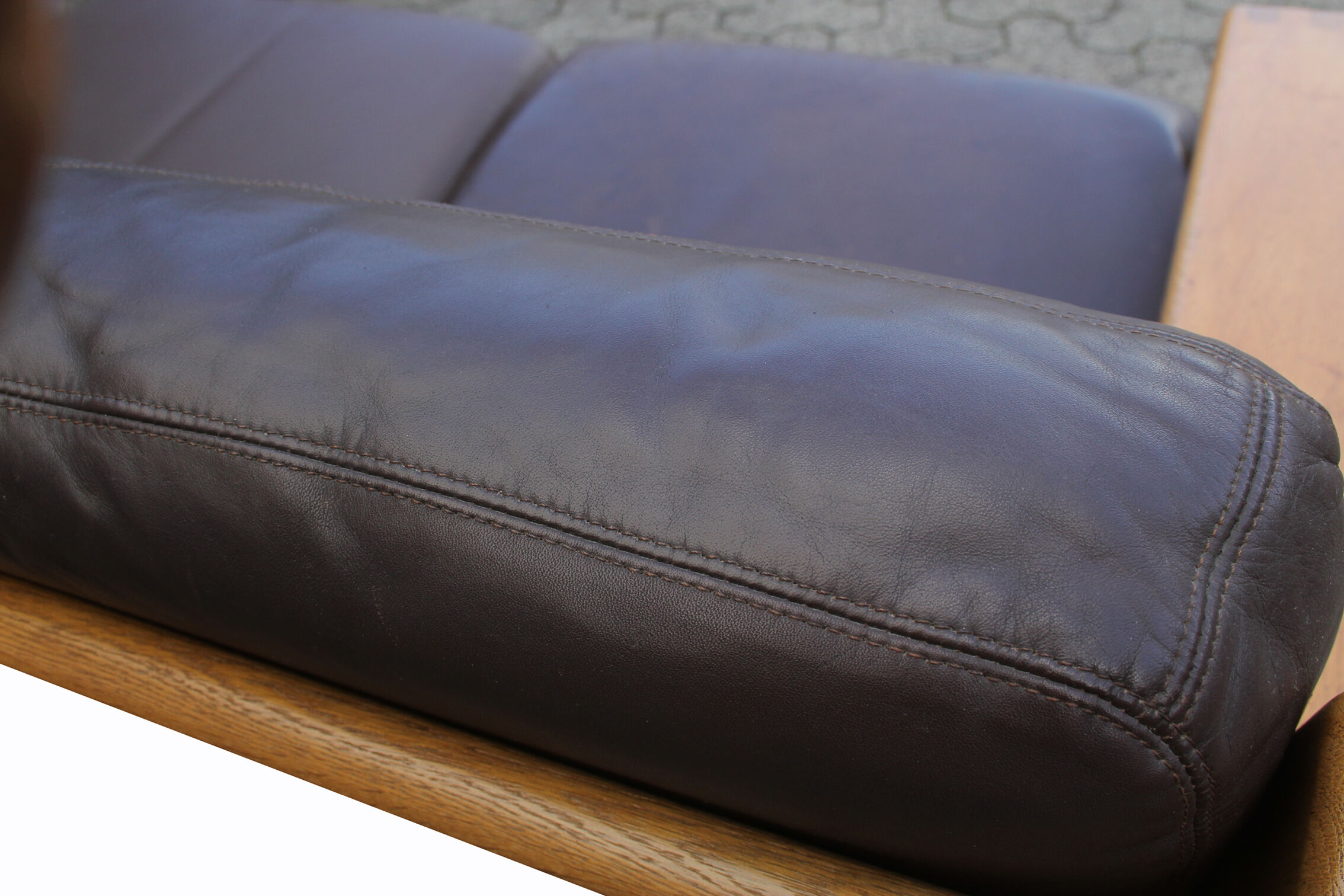 1970s leather sofa Bonanza, Esko Pajamies für Asko