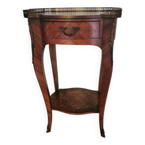 Table d'appoint en Marqueterie