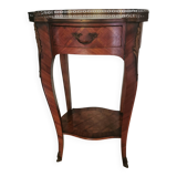 Table d'Appoint en Marqueterie de Palissandre