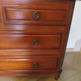 Vintage–Belle commode Louis Philippe-Style Directoire -4 tiroirs-Meriser